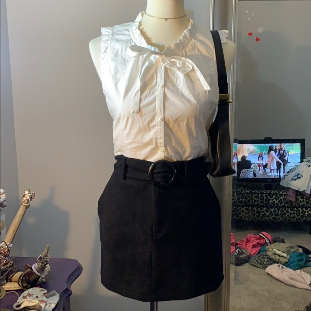 Forever 21 Suede Skirt